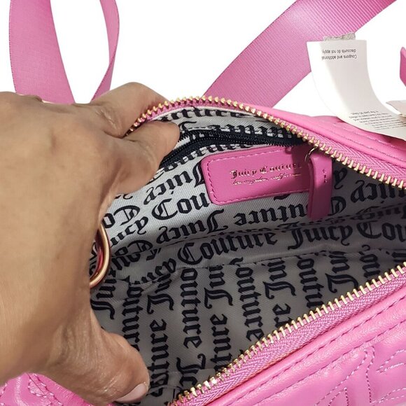 Juicy Couture Juicy Puff Halfmoon Cross Body Bag - Picture 8 of 11